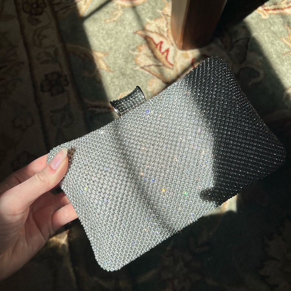 Silver handbag!!